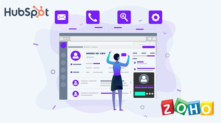 Which CRM is Best? Hubspot vs Zoho Image