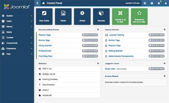 joomla CMS