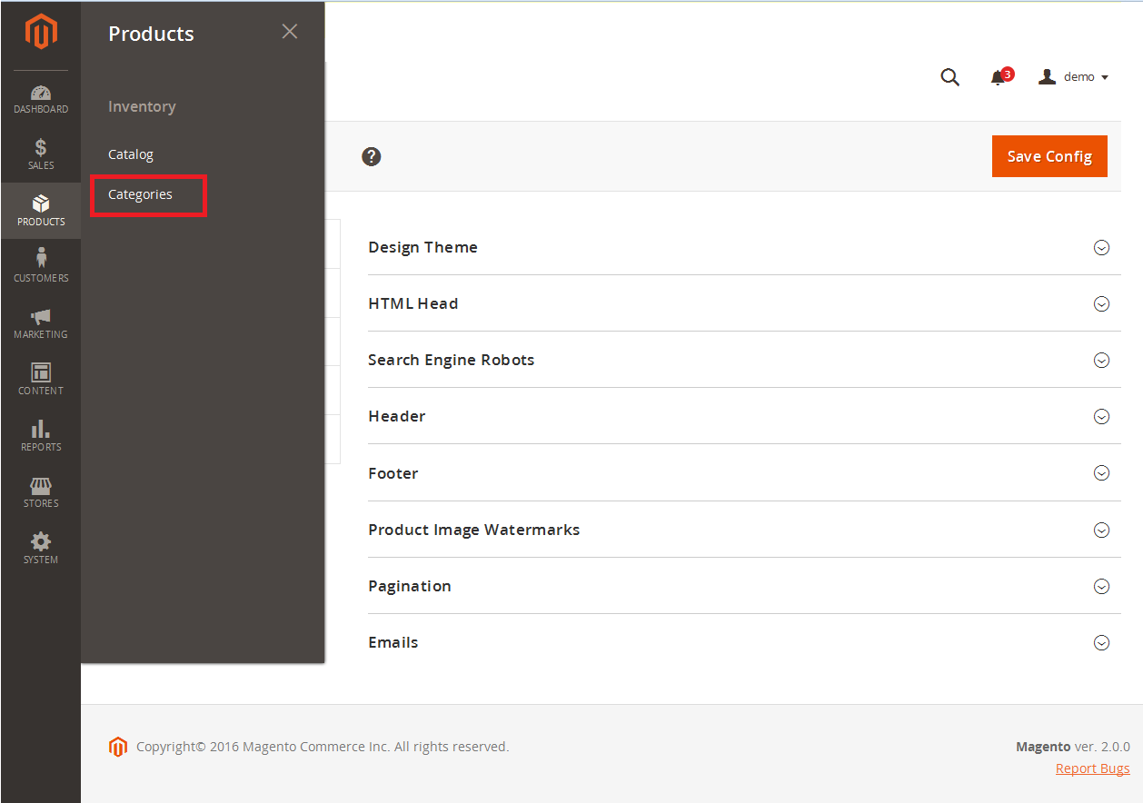 magento CMS