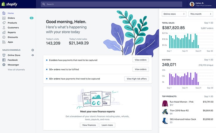 shopify CMS