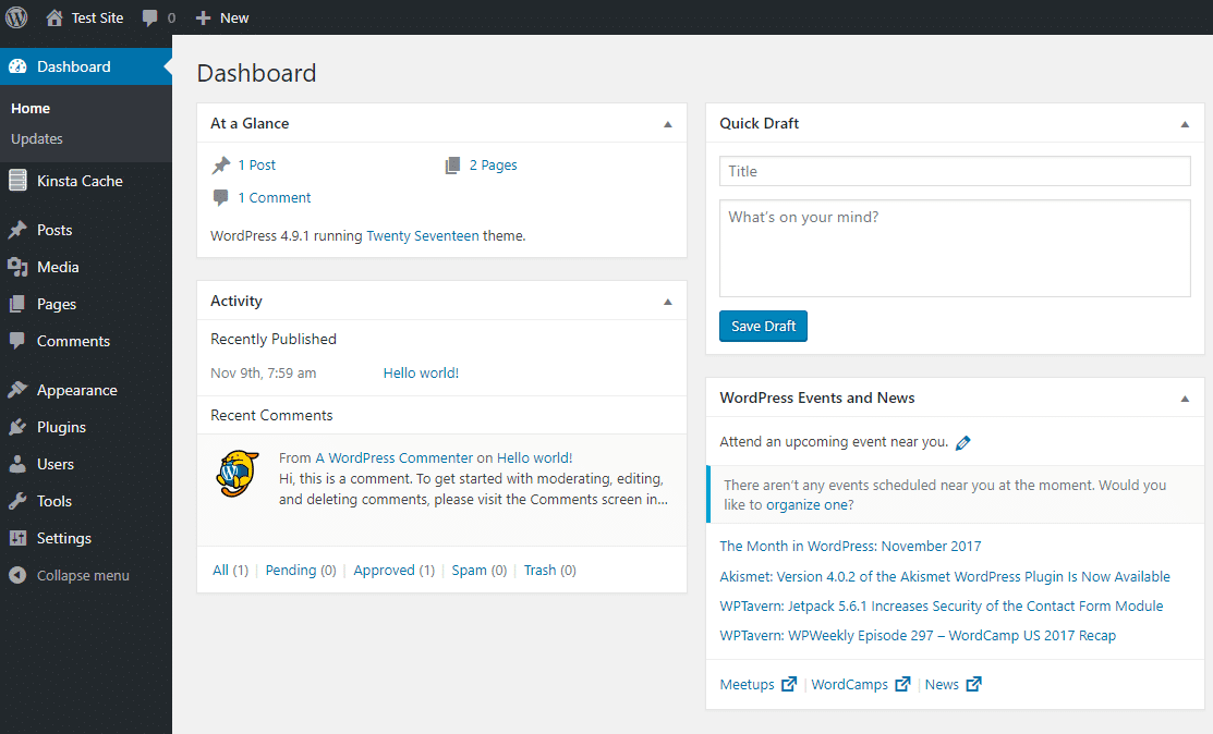 Wordpress CMS 