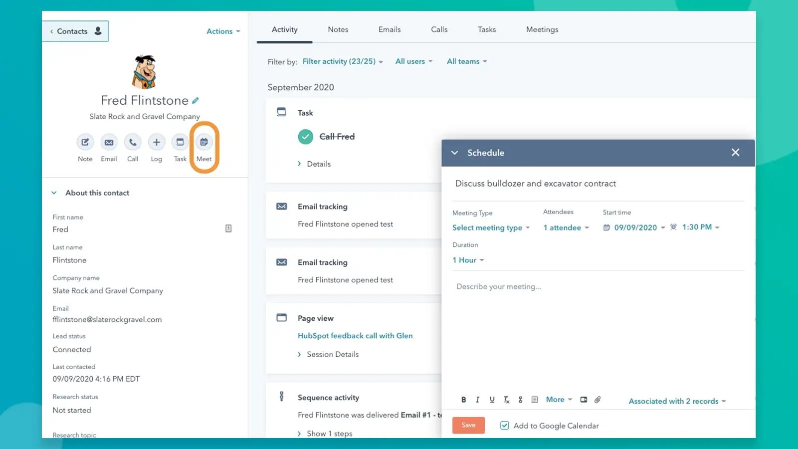 Google Calendar Integration