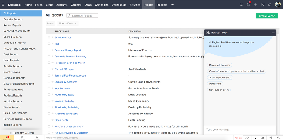 Zoho CRM